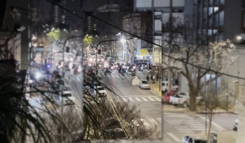 Nueva caravana de motos sembró caos y descontrol en La Plata y la región