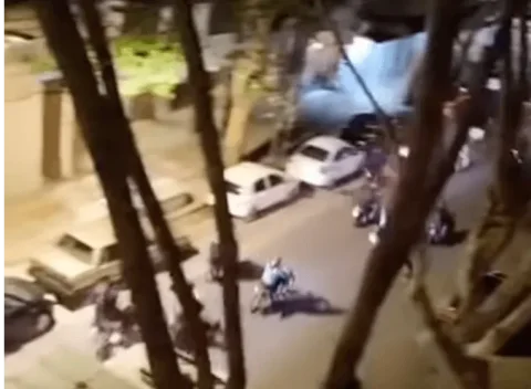 Caravana de motos en el centro platense: vecinos se quejaron por ruidos molestos