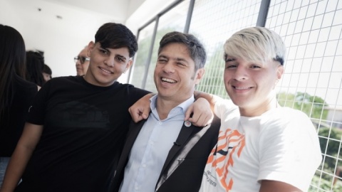 Kicillof estuvo en la primera jornada del Per&iacute;odo de Intensificaci&oacute;n de Ense&ntilde;anza en la Provincia