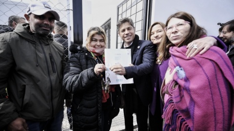 La Plata estren&oacute; un barrio de 175 viviendas y 30 ser&aacute;n para pacientes externados de Melchor Romero