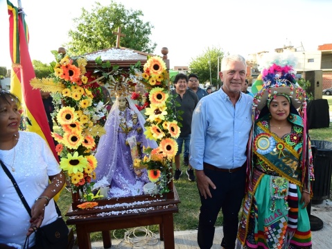 Tolosa: Alak reinaugur&oacute; la Plaza Nuestra Se&ntilde;ora de Copacabana