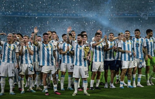 La Selección Argentina vapuleó a Curazao en Santiago del Estero y Messi alcanzó un nuevo récord