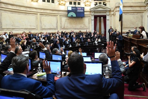 El Senado aprobó por amplia mayoría el acuerdo con el FMI y ya es ley