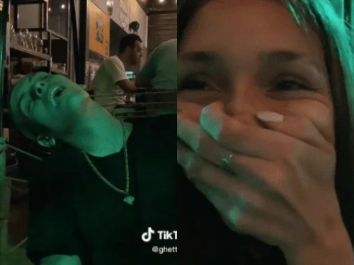 Una chica fue a una cita, el chico se durmió al segundo tragó, lo grabó y se volvió viral