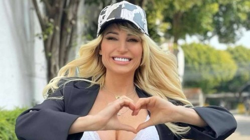 En bikini desde Miami, Vicky Xipolitakis enloqueció a sus fans