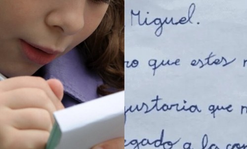 "Todas somos Valeria": Tiene 7 años y escribió una tajante carta a su noviecito de la escuela
