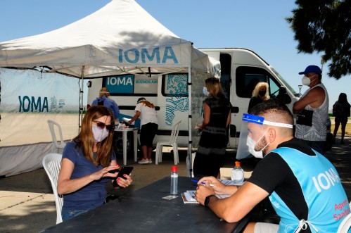 IOMA abrió una nueva posta de testeo en Punta Lara: estará durante todo el mes de enero y febrero