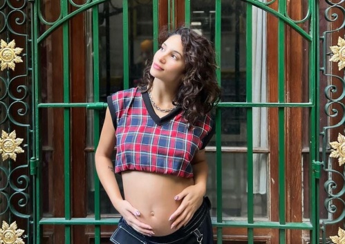 Melody Luz y el tema con que le "toquen" la panza: "Los nenes chiquitos me piden permiso, la gente grande no"