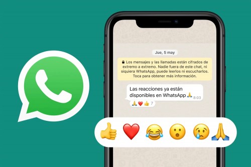WhatsApp permitirá usar cualquier emoji para reaccionar a los mensajes