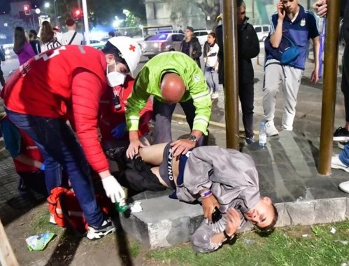 8 heridos y un fallecido por "muerte súbita y paro cardiorrespiratorio": el parte oficial tras los graves incidentes