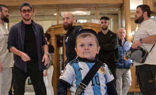 Hasbulla en Argentina: “Ojalá pueda conocer a Messi y Di María”