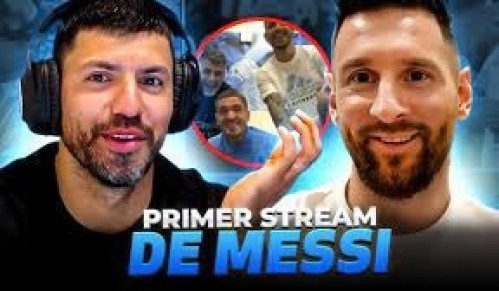 245 mil espectadores se rieron con ellos 5: el streaming del año fue con el Kun Agüero y Lionel Messi