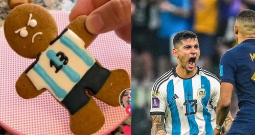 Galletitas de la Selección son furor en las redes: "El cookie Romero"