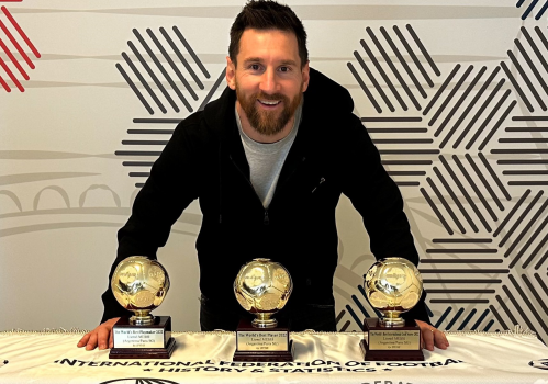 El agradecimiento de Messi en las redes tras ser condecorado con tres prestigiosos premios