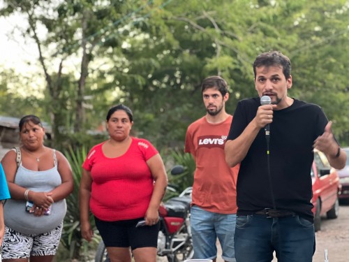 Guillermo "Nano" Cara en San Carlos: "Necesitamos un municipio que trabaje mancomunadamente con la Gobernación"