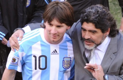 Messi posteó un emotivo recuerdo de Diego Maradona a dos años de su muerte