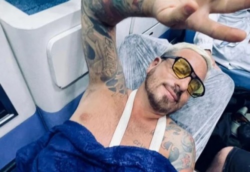 Las fotos de Fede Bal tras su accidente en Brasil: "Estoy vivo, no puedo estar más agradecido"