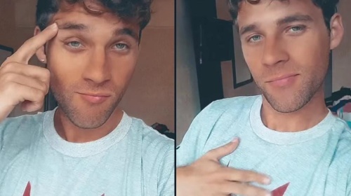 Agustín Guardis subió un video "peculiar" a sus redes sociales y lo compararon con Mariano Martínez