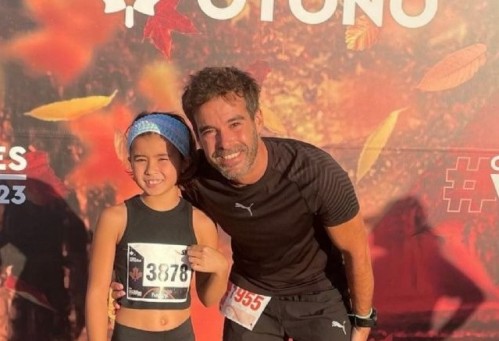 "No encuentro las palabras...": Nicolás Cabré feliz por compartir su pasión con su hija Rufina