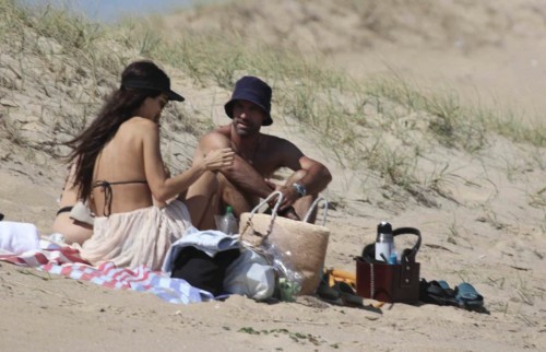 Zaira Nara y Facundo Pieres compartieron una tarde a solas en las playas de Uruguay