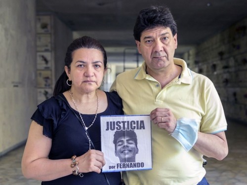 Los padres de Fernando Báez Sosa por primera en el lugar del crimen: "Buscamos un poco de paz"