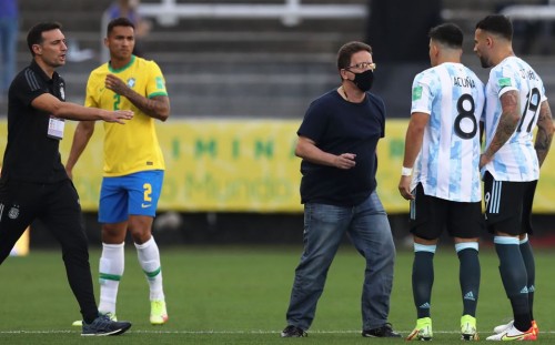 Tras la suspensión, Argentina y Brasil deberán repetir el partido por Eliminatorias