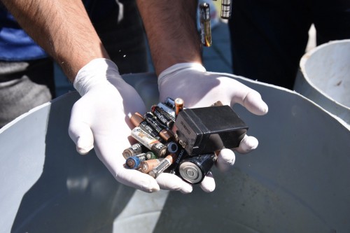 El municipio platense anunció que se reciclaron más de dos toneladas de pilas en lo que va del año