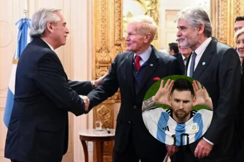 La insólita propuesta sobre Messi que le hizo el titular de la NASA a Alberto Fernández: “¿Y si mandamos…?”
