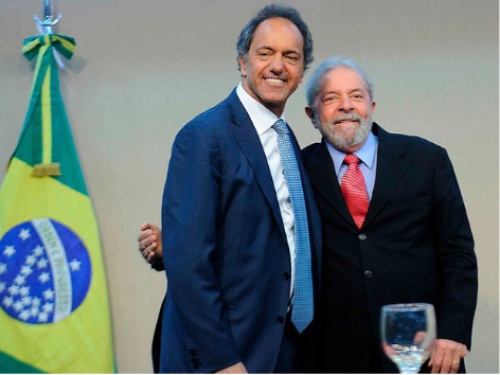 Scioli resaltó el apoyo financiero de Brasil para seguir con las obras del Gasoducto Néstor Kirchner