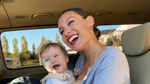Pampita compartió las fotos más lindas del cumpleaños de su hija Ana García Moritán