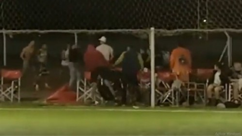 Un partido de fútbol mixto terminó en una batalla campal: "Se mataron a piñas"