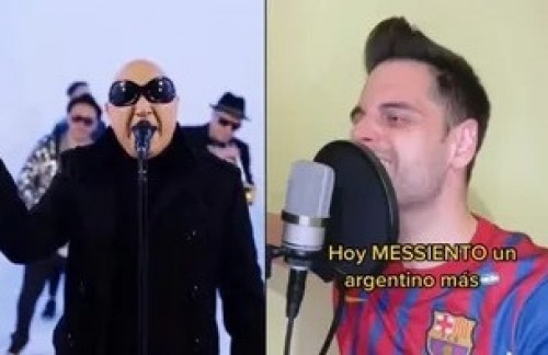 “Muchachos, hoy messiento un argentino más": el hit de la Mosca pero versión española se volvió viral en Tik Tok