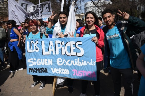 El movimiento estudiantil bonaerense marchó en La Plata a 47 años de la Noche de los Lápices