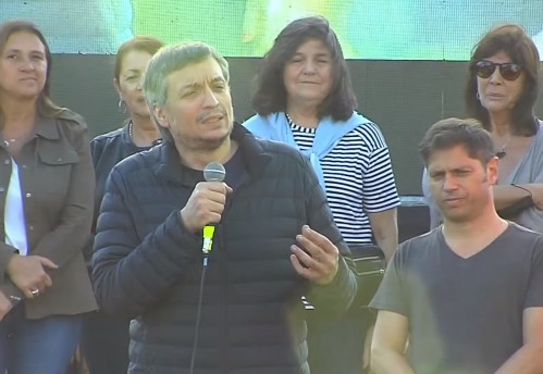 Máximo Kirchner: "Muchas veces quieren enfrentar a los trabajadores, no podemos permitirlo; tienen que subir los salarios"