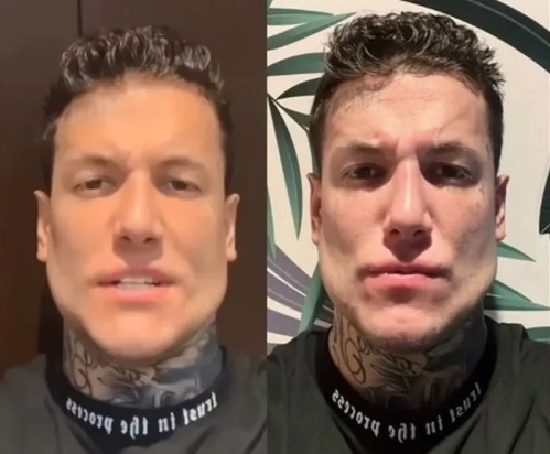 Alex Caniggia sorprendió a sus seguidores con el gran cambio que se hizo en la cara: "¡Qué facha!"