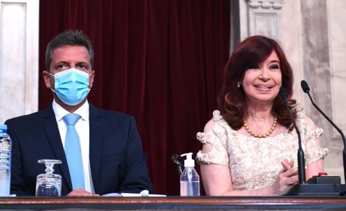 Cristina Fernández y Sergio Massa otorgarán un bono de $22.000 para el personal legislativo