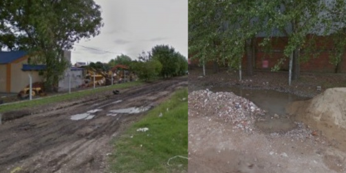Vecinos de Olmos reclaman que hay calles que están "tapadas de mugre"