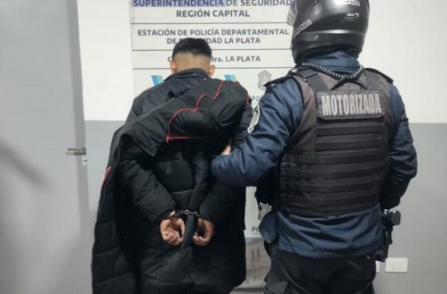 Un joven de 20 años quedó detenido en La Plata por circular en una moto robada