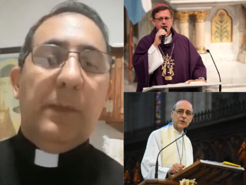 Un cura tildó de "afeminado y gay" al nuevo Obispo porteño y a "Tucho" Fernández de La Plata