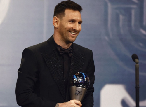 Messi mejor jugador del mundo tras recibir el premio The Best