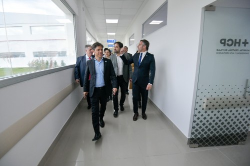 Kicillof inauguró el Hospital Central de Alta Complejidad de Pilar y la Escuela Secundaria Nº22
