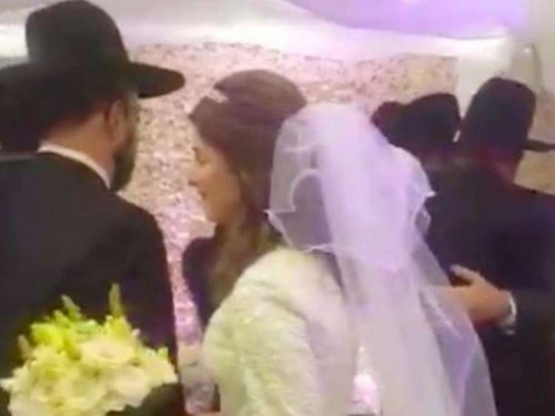 Insólito: celebraron un casamiento en plena cuarentena