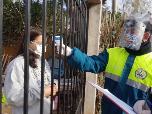 Otros 416 platenses se hicieron el test de olfato y el control de la fiebre en la zona norte de La Plata