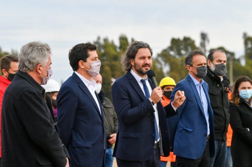 Cafiero recorrió las obras en la Ruta Nacional N°33 y Autopista “El Cholo”: "Las obras son para la gente”