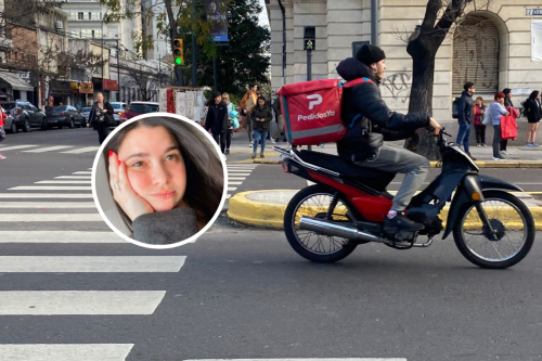 “Vivir en La Plata, no lo entenderías”: una joven abrió la puerta de su casa para atender al delivery y le salvó la vida