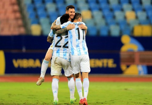 La Selección Argentina ganó con garra y corazón y rompió la pesadilla tras 28 años