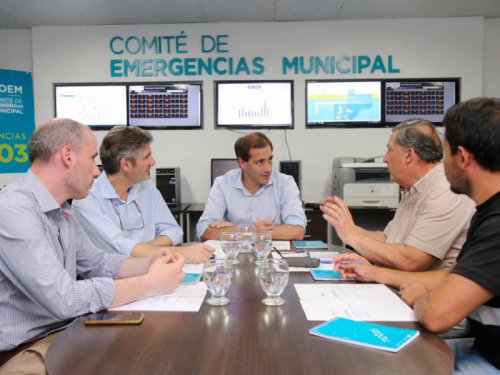 Conformarán en La Plata una mesa de trabajo con un reconocido ingeniero hidráulico 