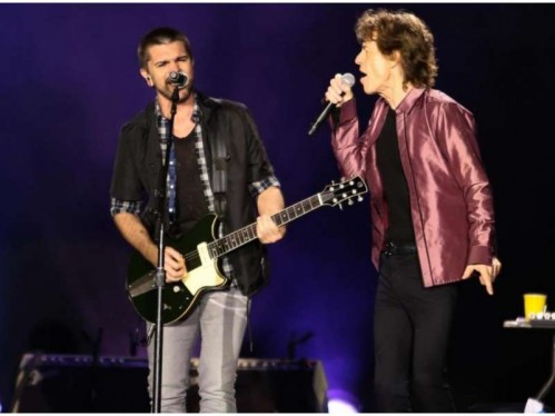 Los Rolling Stones invitaron a Juanes a cantar con ellos