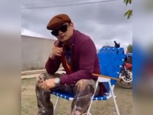 El Chino Maidana publicó un video aceptando la pelea con Yao Cabrera: "Te voy a fajar para que te vayas del país"