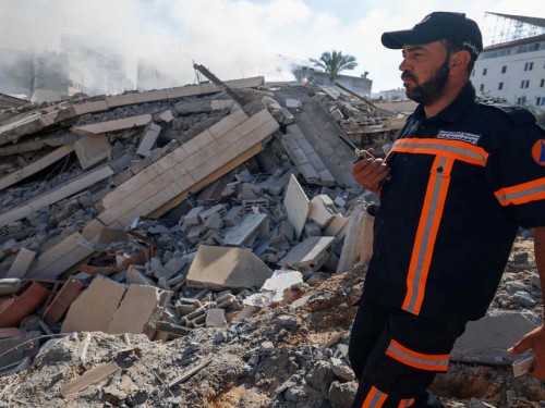 Tras la tregua entre Israel y Hamas, distribuyen la ayuda y negocian la reconstrucción